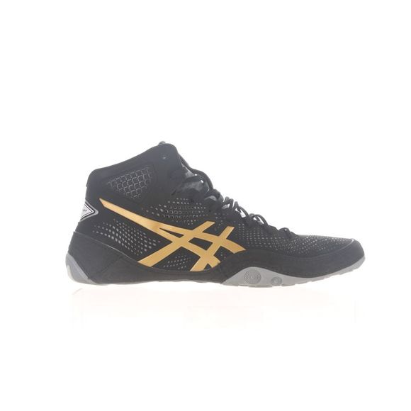 Asics Shoes Asics Mens Dan Gable Evo 2 Blackpure Gold Wrestling